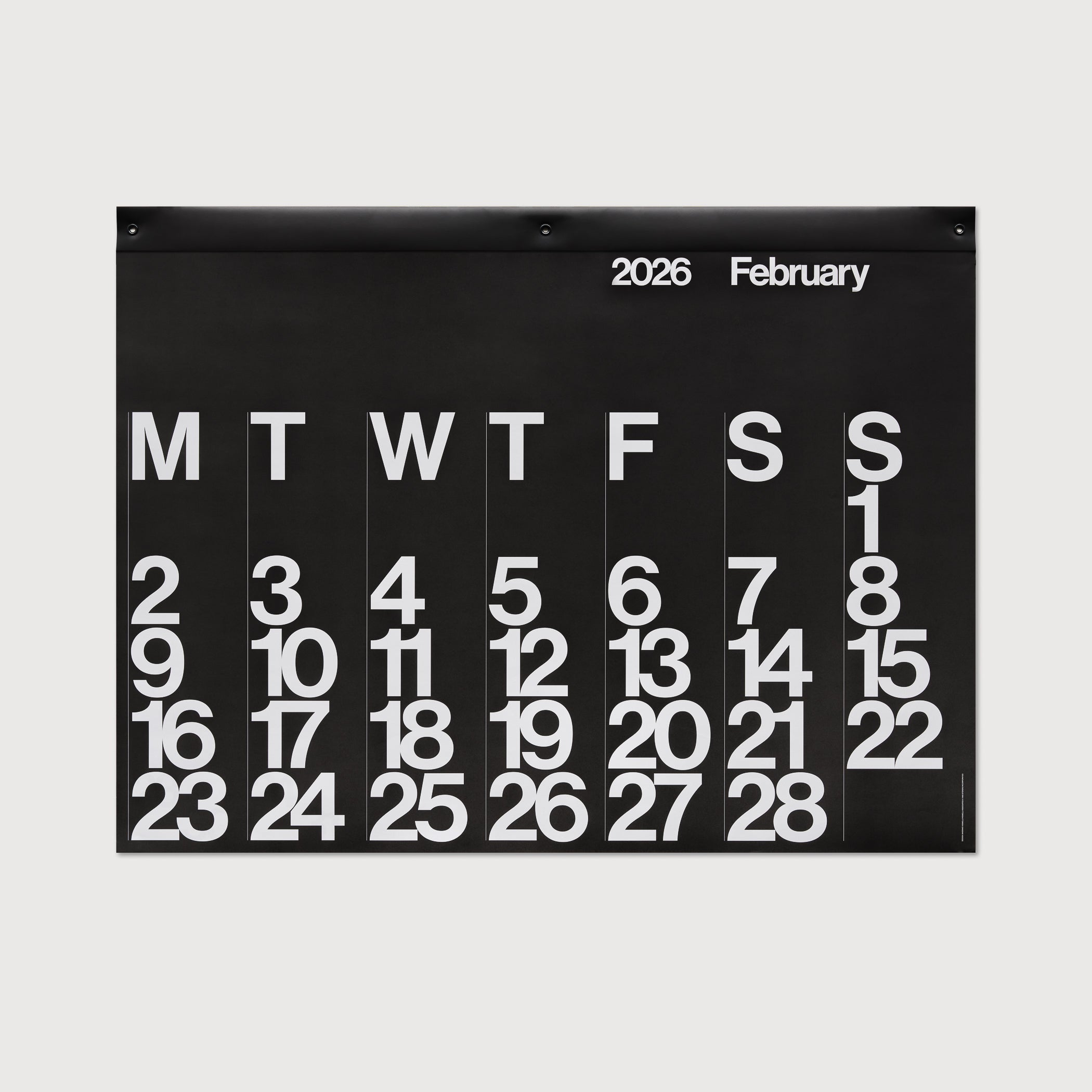 스탠딕 캘린더 2026