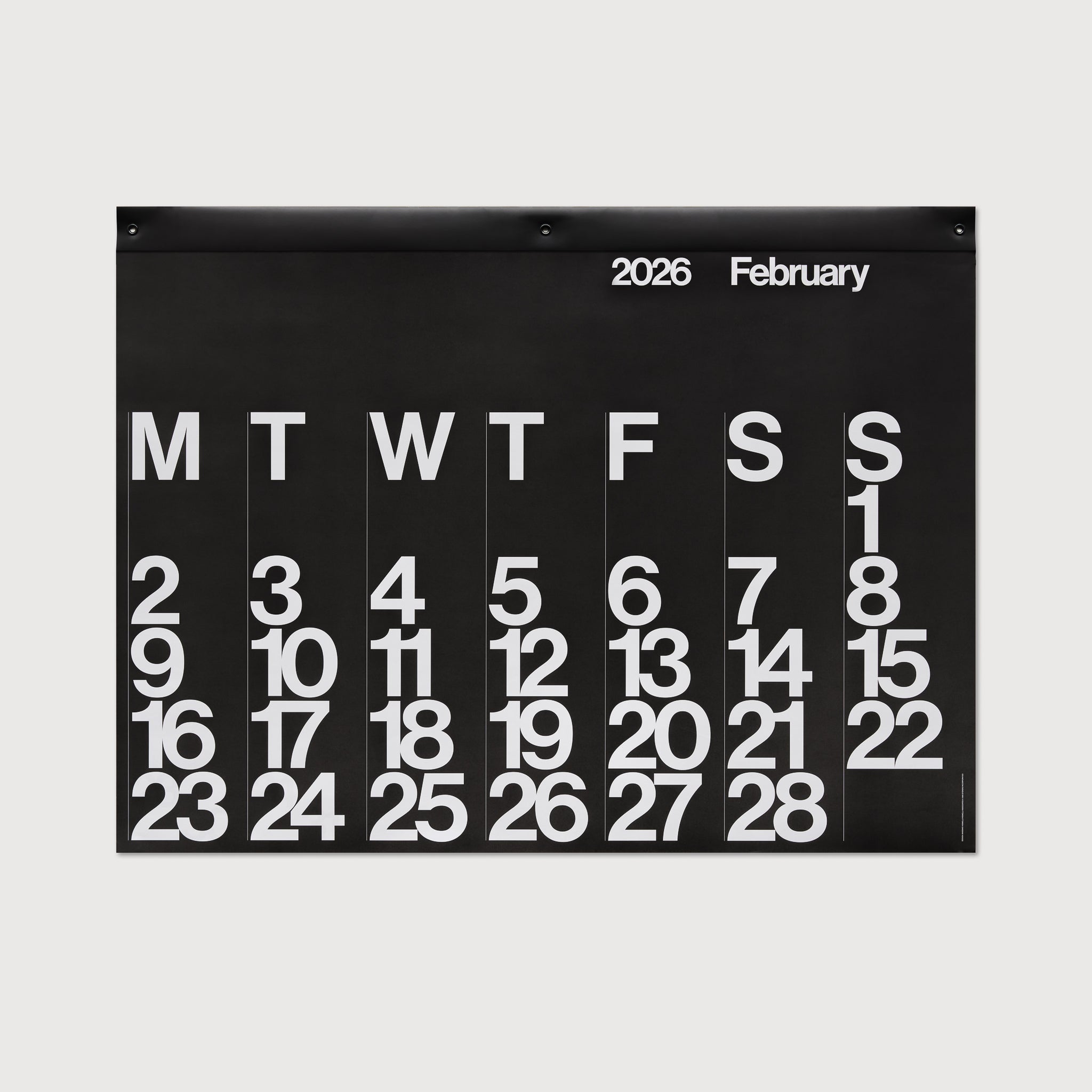 스탠딕 캘린더 2026
